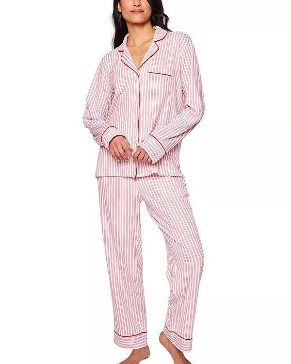 Женский антикварный красный пижамный комплект из ткани пима в полоску Petite Plume, красный
Женский антикварный красный пижамный комплект из ткани пима в полоску Petite Plume, красный