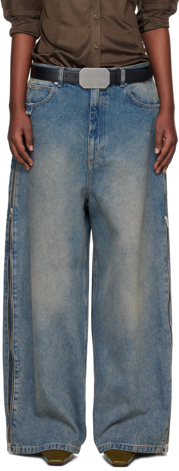 Синие джинсы с молнией сбоку LU'U DAN, Black rinse
Синие джинсы с молнией сбоку LU'U DAN, Black rinse