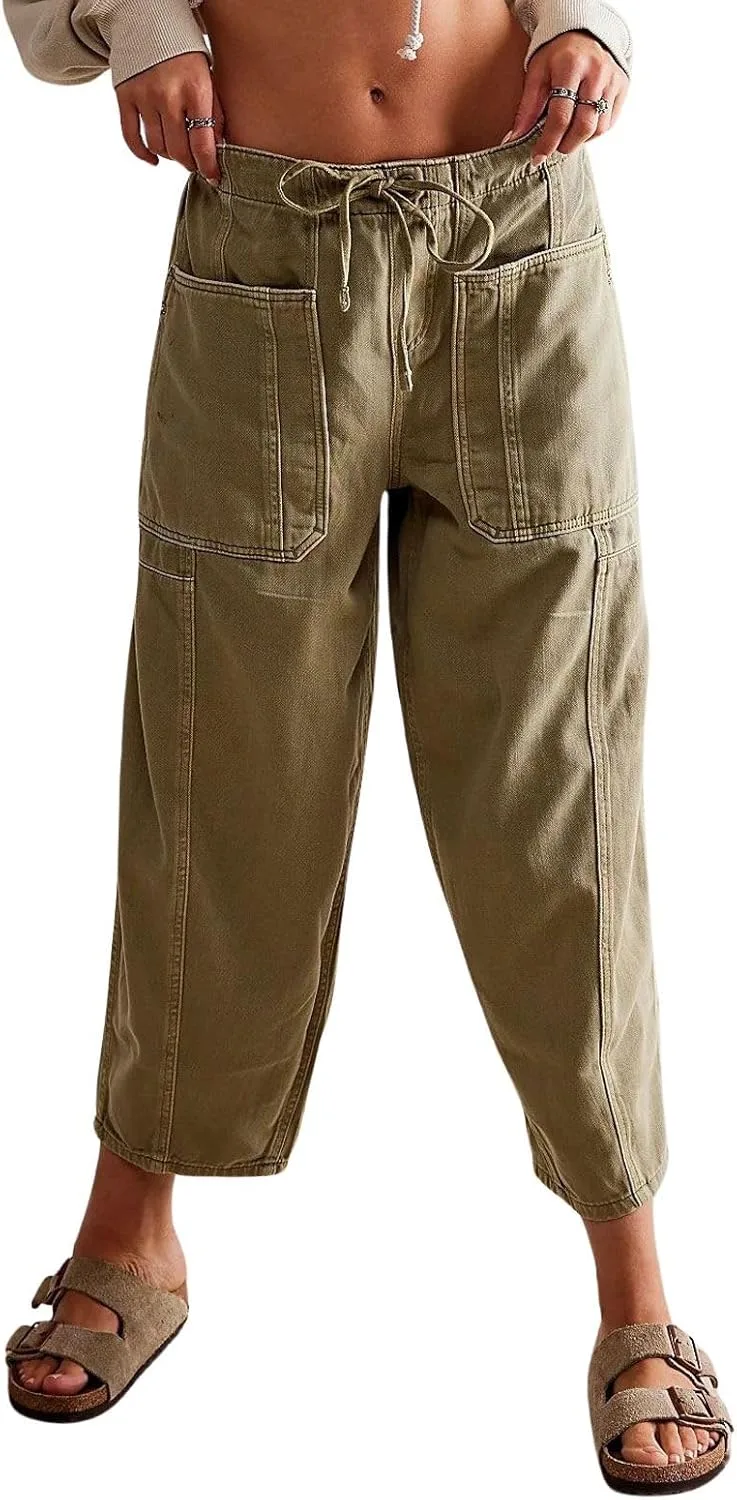 Женские джинсы utcoco Y2k Casual Loose Low Rise с завязками
Женские джинсы utcoco Y2k Casual Loose Low Rise с завязками