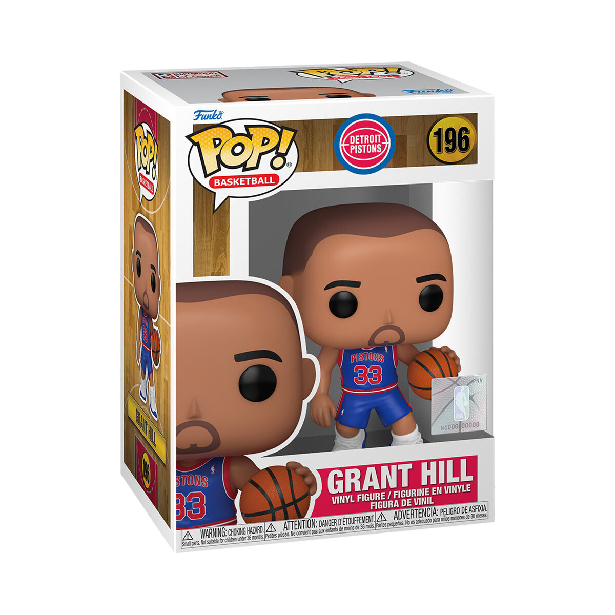 Funko POP! Marvel, коллекционная фигурка, POP NBA: Pistons- RS- Grant Hill 
Funko POP! Marvel, коллекционная фигурка, POP NBA: Pistons- RS- Grant Hill