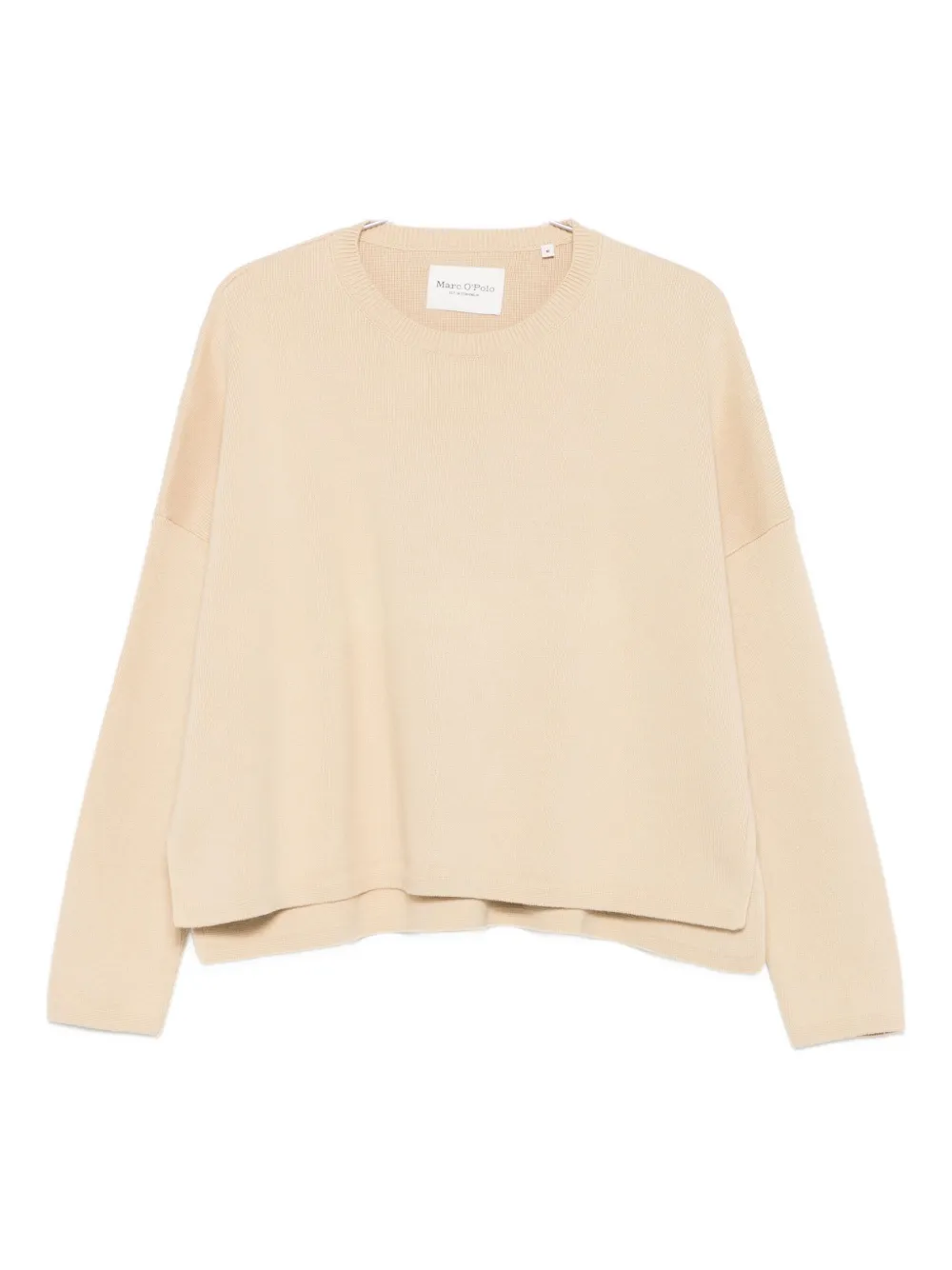 Хлопковый свитер с круглым вырезом Marc O'Polo, нейтральный
Хлопковый свитер с круглым вырезом Marc O'Polo, нейтральный