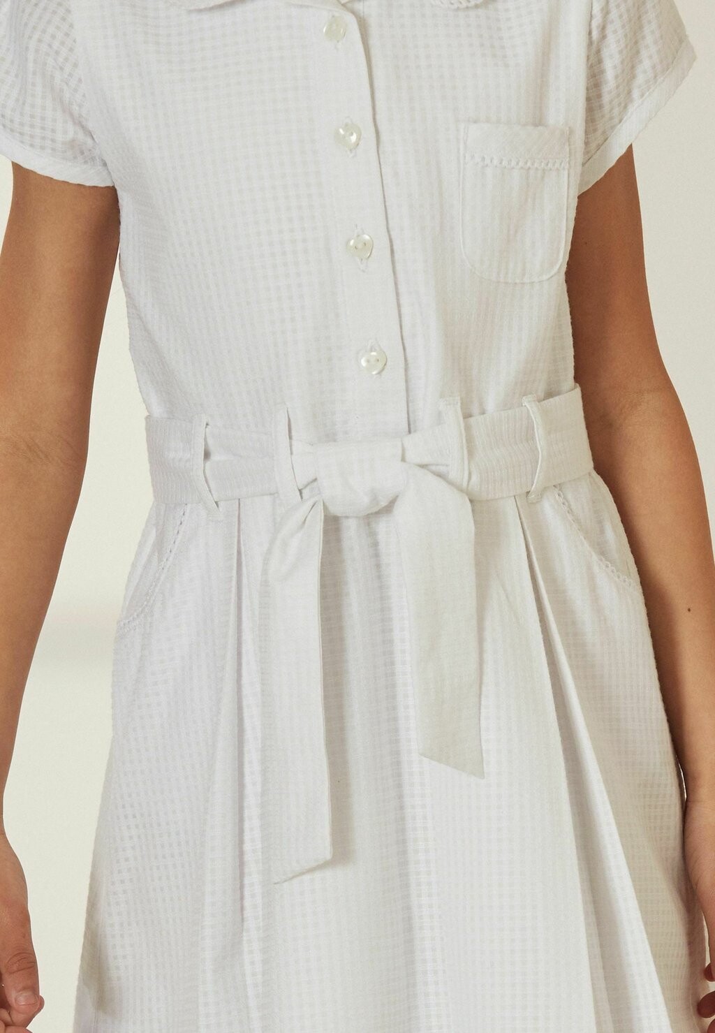 Платье-рубашка GINGHAM BOW Next, белый
Платье-рубашка GINGHAM BOW Next, белый