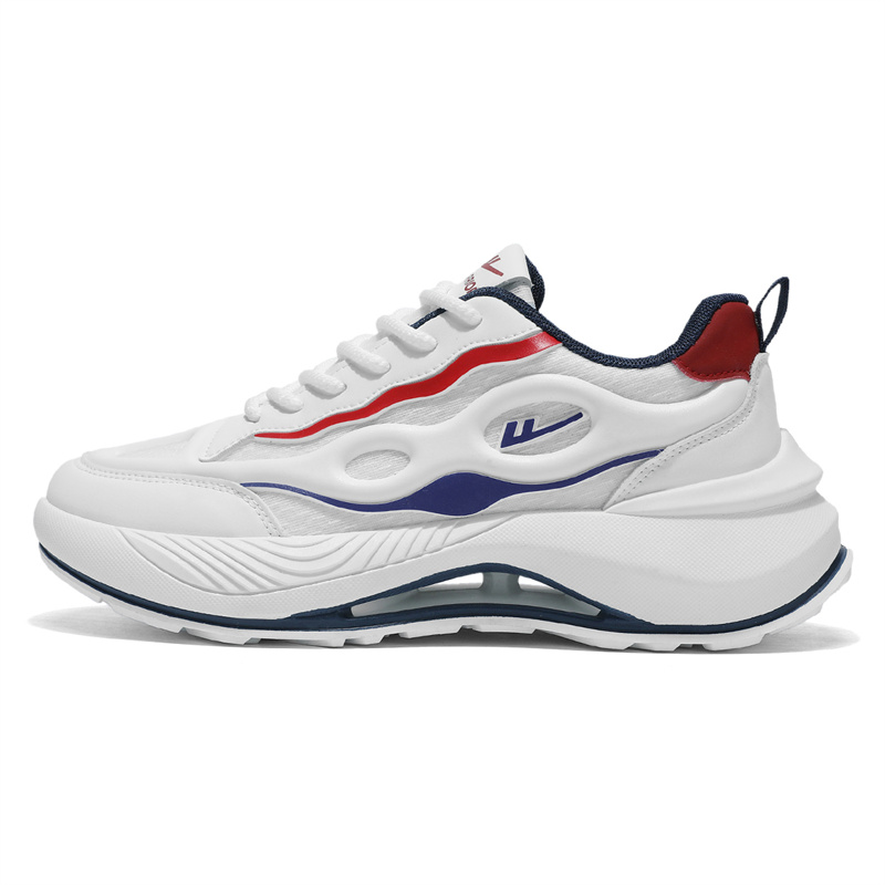 WARRIOR Амортизирующие устойчивые к истиранию дышащие низкие повседневные кроссовки мужские белый/красный/темно-синий, цвет White/Red/Dark Blue
WARRIOR Амортизирующие устойчивые к истиранию дышащие низкие повседневные кроссовки мужские белый/красный/темно-синий, цвет White/Red/Dark Blue