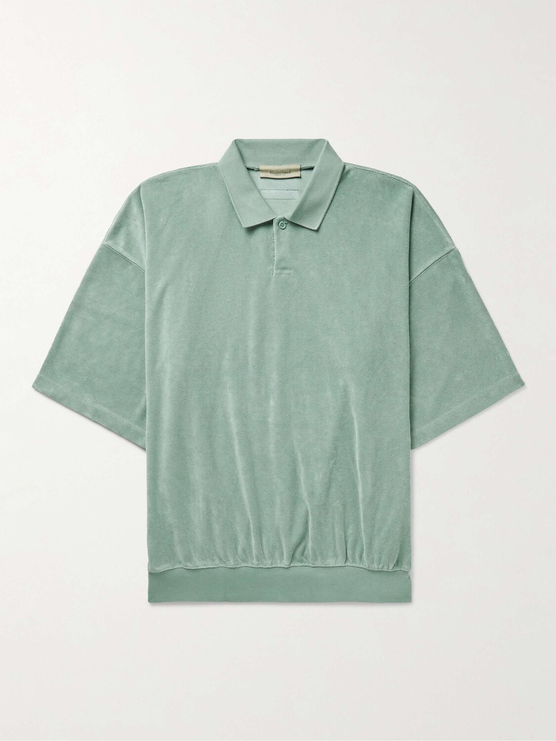 Рубашка поло Terry с аппликацией логотипа FEAR OF GOD ESSENTIALS, зеленый
Рубашка поло Terry с аппликацией логотипа FEAR OF GOD ESSENTIALS, зеленый