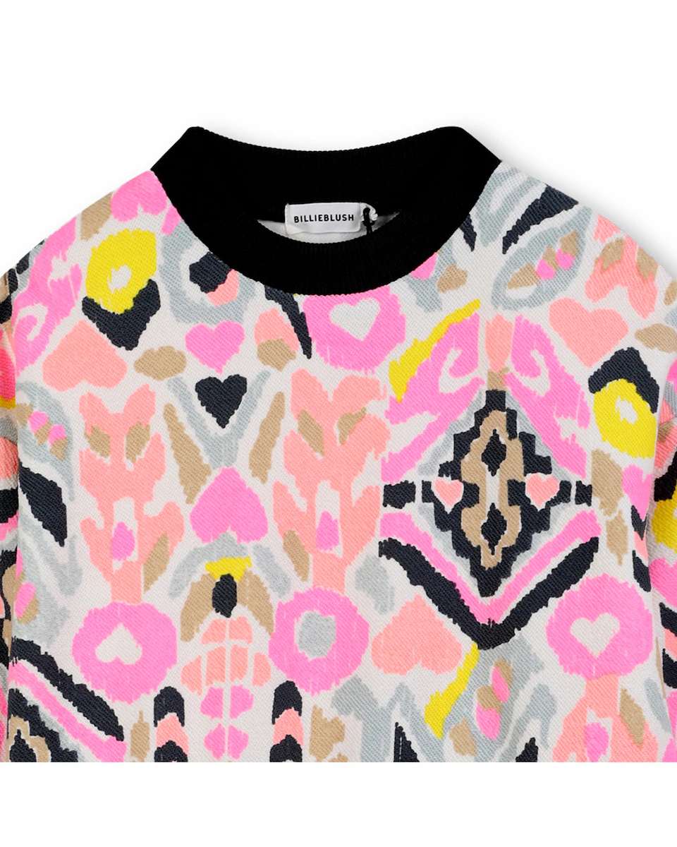 Детское платье с длинным рукавом комбинированное Billieblush, розовый
Детское платье с длинным рукавом комбинированное Billieblush, розовый