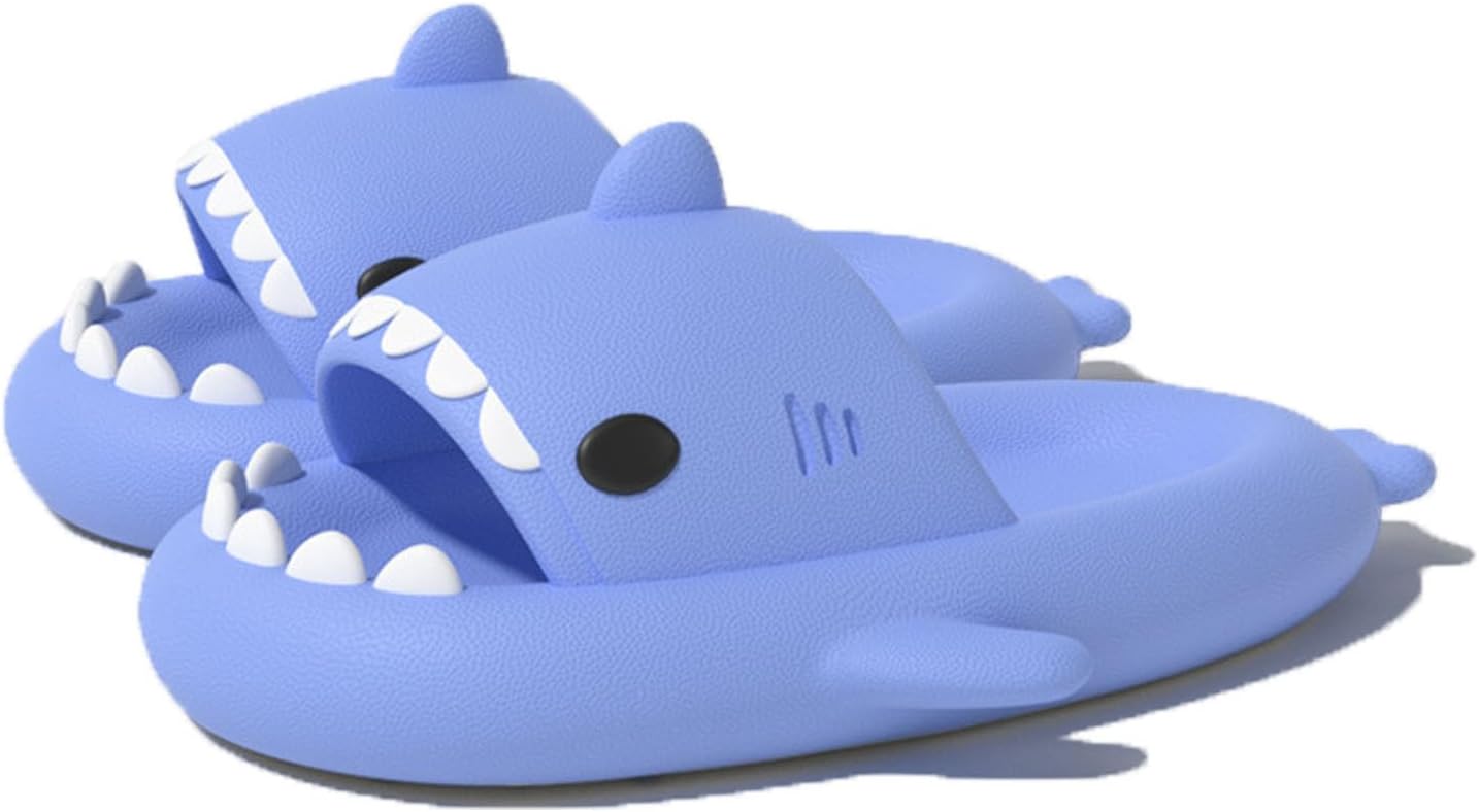 Шлепанцы Zureto Shark для женщин и мужчин, светло-голубой
Шлепанцы Zureto Shark для женщин и мужчин, светло-голубой