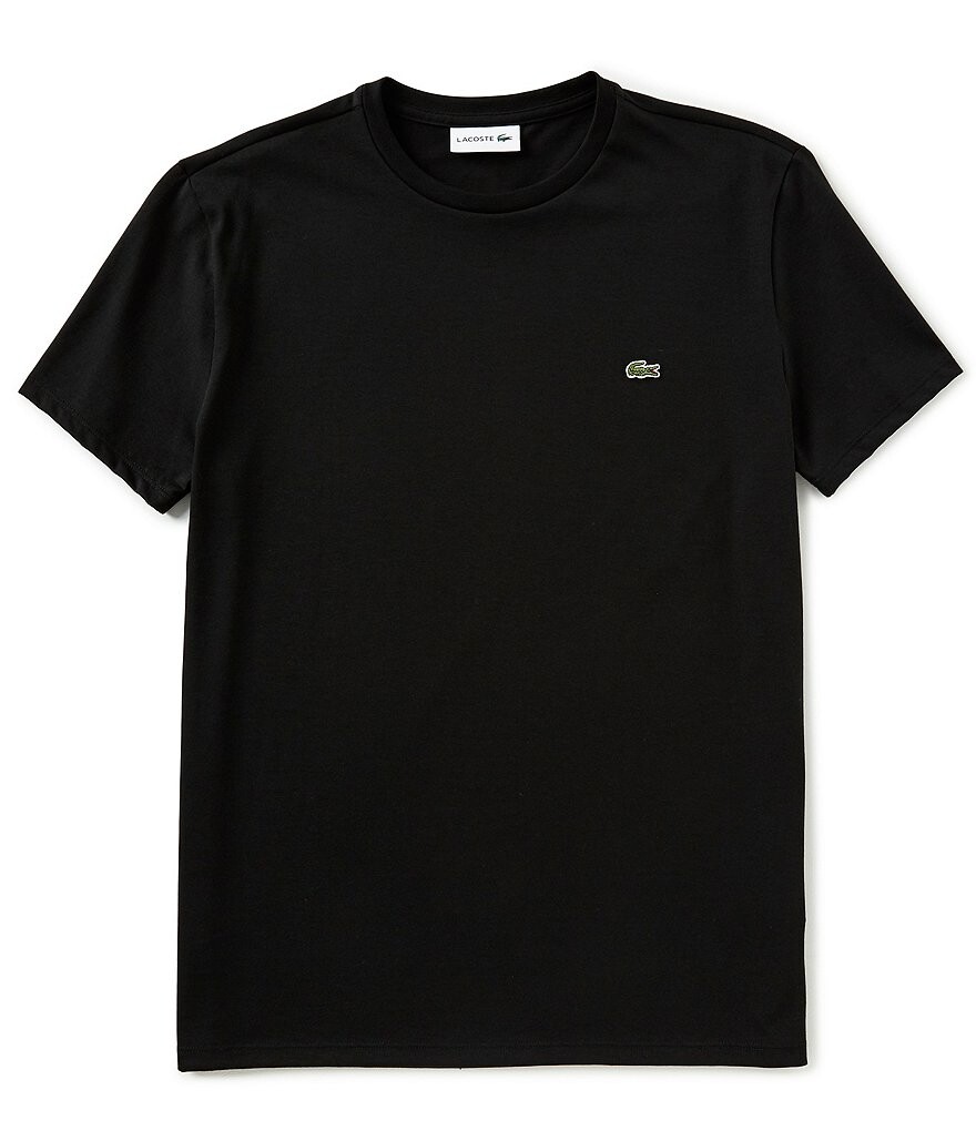 Lacoste Big & Tall Pima Хлопковая трикотажная футболка с короткими рукавами, черный
Lacoste Big & Tall Pima Хлопковая трикотажная футболка с короткими рукавами, черный