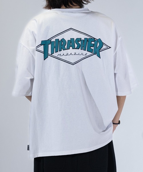 Футболка с логотипом, разнообразный узор, крупный силуэт THRASHER, разноцветная
Футболка с логотипом, разнообразный узор, крупный силуэт THRASHER, разноцветная