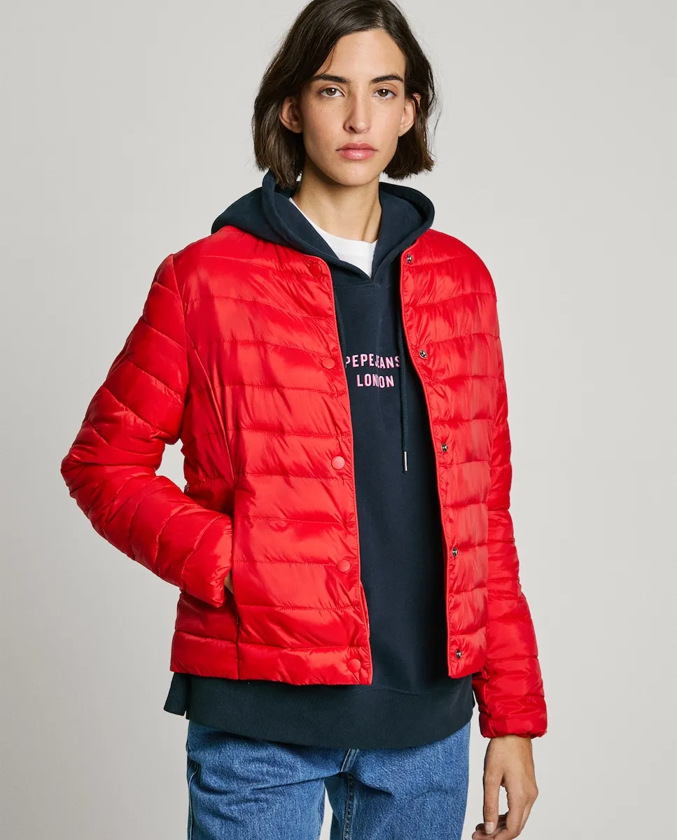 Женская утепленная и водонепроницаемая пуховая куртка Pepe Jeans, красный
Женская утепленная и водонепроницаемая пуховая куртка Pepe Jeans, красный