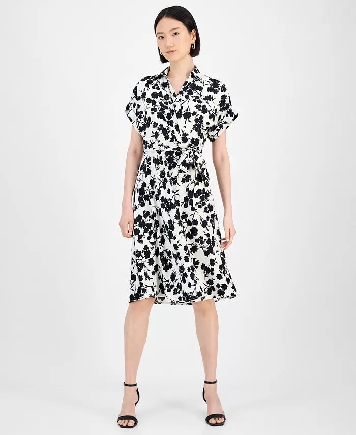 Женское платье миди с принтом и имитацией запаха Robbie Bee, мультиколор
Женское платье миди с принтом и имитацией запаха Robbie Bee, мультиколор