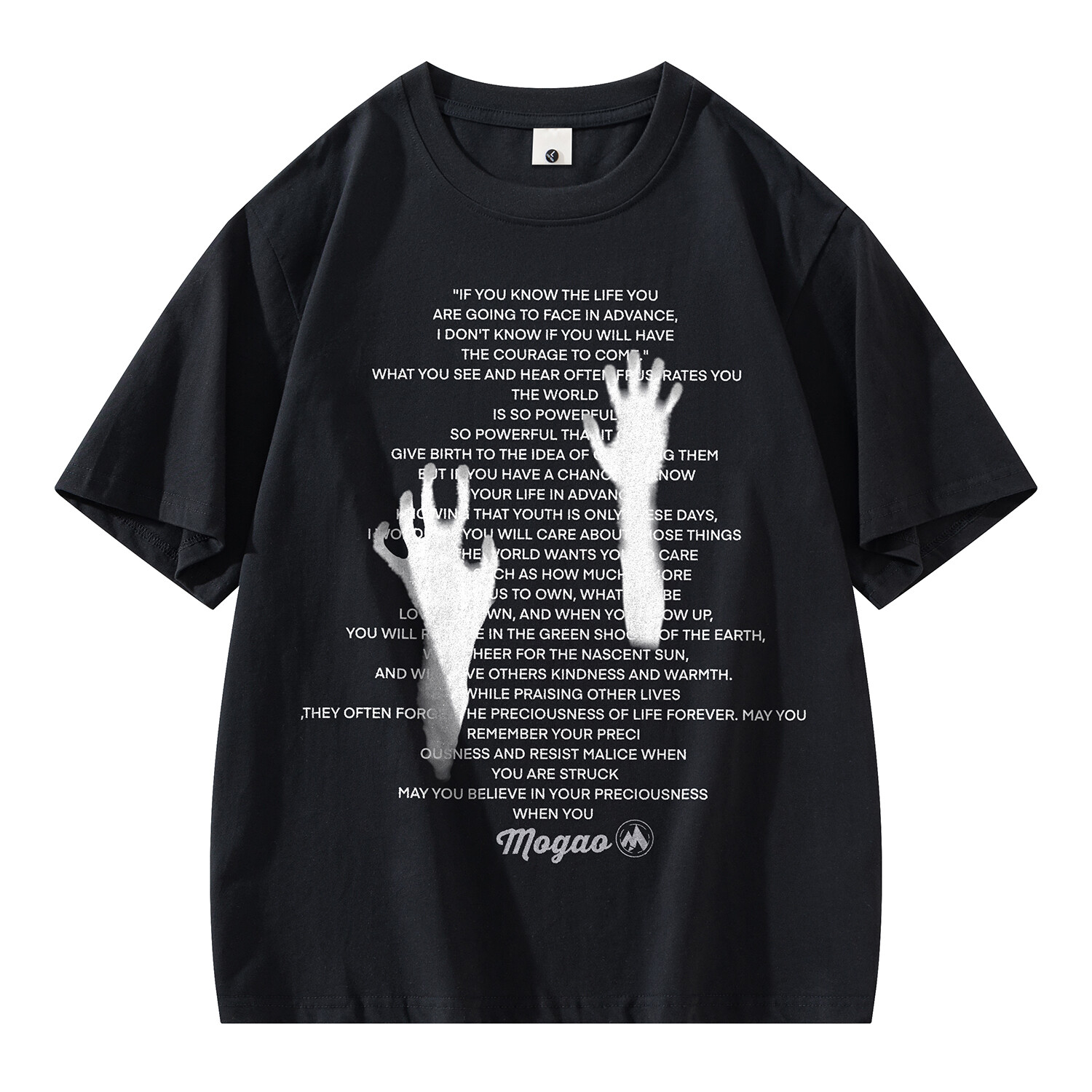 Футболка унисекс Mogao/mogao, Черный
Футболка унисекс Mogao/mogao, Черный