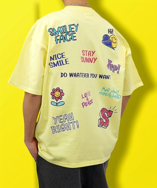 Футболка с коротким рукавом, оверсайз, плотный хлопок, принт Smiley Face, GROOVY STORE, лимонно-желтый
Футболка с коротким рукавом, оверсайз, плотный хлопок, принт Smiley Face, GROOVY STORE, лимонно-желтый