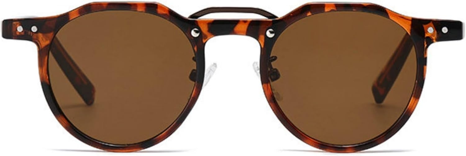 Willochra Популярные круглые солнцезащитные очки для женщин и мужчин Классические винтажные солнцезащитные очки для активного отдыха Мужская мода Коричнево-черные очки UV400, C4
Willochra Популярные круглые солнцезащитные очки для женщин и мужчин Классические винтажные солнцезащитные очки для активного отдыха Мужская мода Коричнево-черные очки UV400, C4