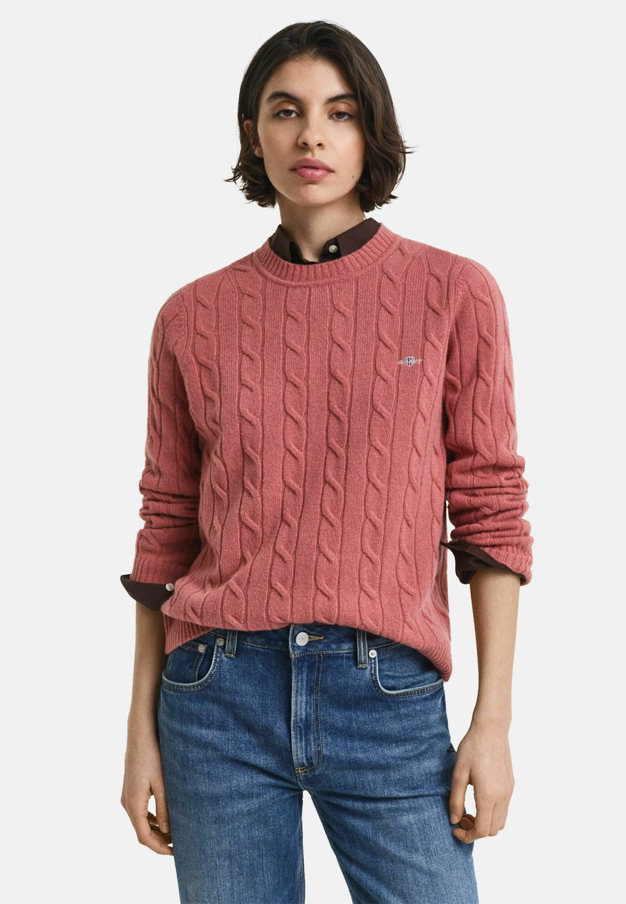 Джемпер GANT CABLE C-NECK, Faded Brick/Light Red
Джемпер GANT CABLE C-NECK, Faded Brick/Light Red