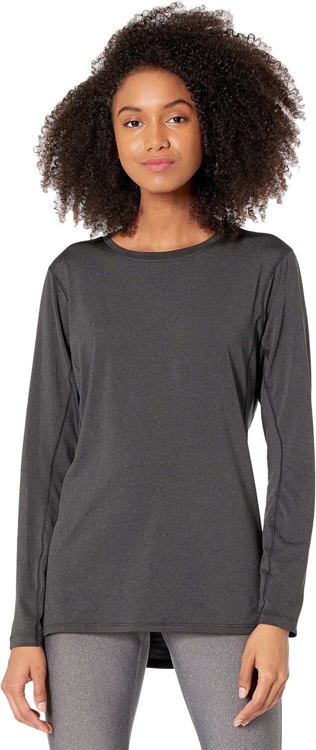 Футболка Burton Essential Tech Long Sleeve Crew, цвет True Black Heather
Футболка Burton Essential Tech Long Sleeve Crew, цвет True Black Heather