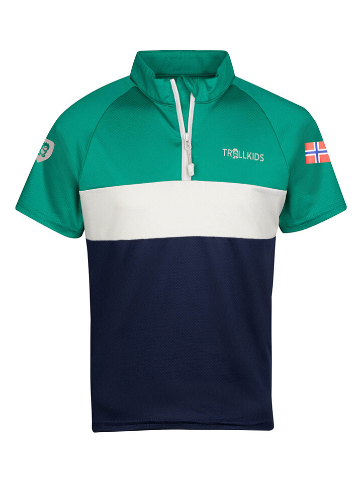 Спортивная футболка Trollkids Fahrradshirt Trondheim, цвет Grün/Dunkelblau
Спортивная футболка Trollkids Fahrradshirt Trondheim, цвет Grün/Dunkelblau