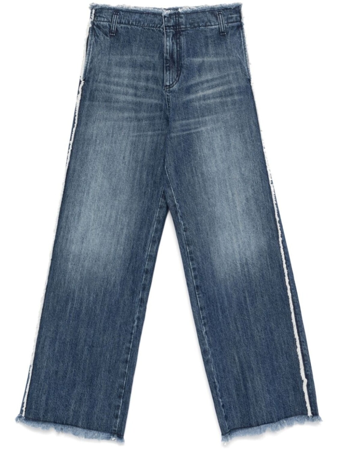 John Richmond широкие джинсы с бахромой, синий
John Richmond широкие джинсы с бахромой, синий