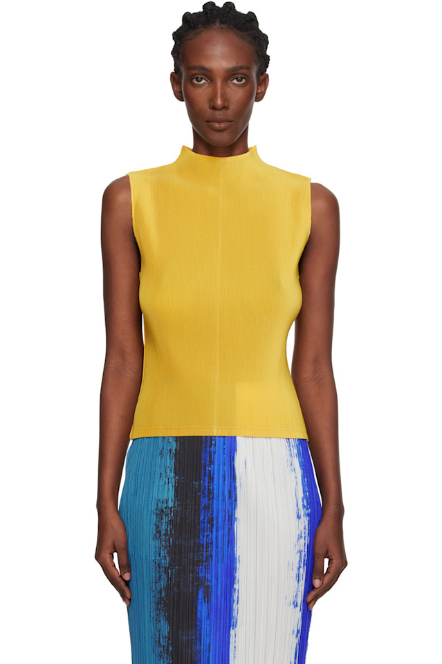 Майка "Туман июль" Pleats Please Issey Miyake, желтый
Майка "Туман июль" Pleats Please Issey Miyake, желтый