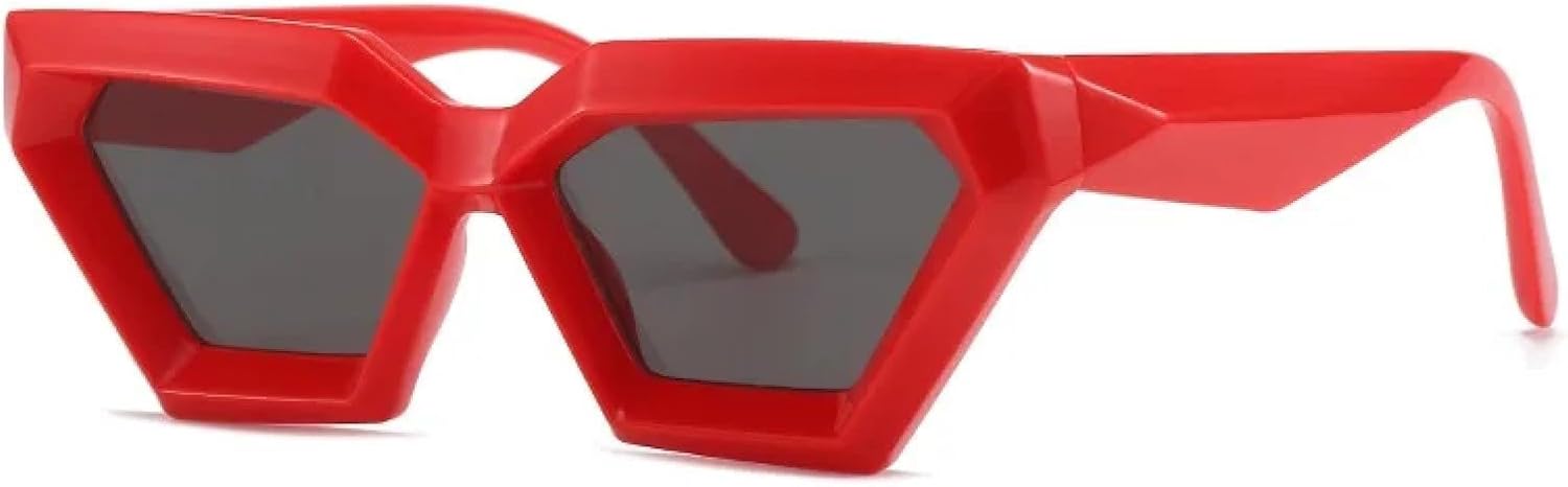 Солнцезащитные очки с защитой от УФ-излучения UV400 | Черные линзы "кошачий глаз" | для женщин и мужчин, для занятий спортом на открытом воздухе и вождения DSVIGF, Red
Солнцезащитные очки с защитой от УФ-излучения UV400 | Черные линзы "кошачий глаз" | для женщин и мужчин, для занятий спортом на открытом воздухе и вождения DSVIGF, Red