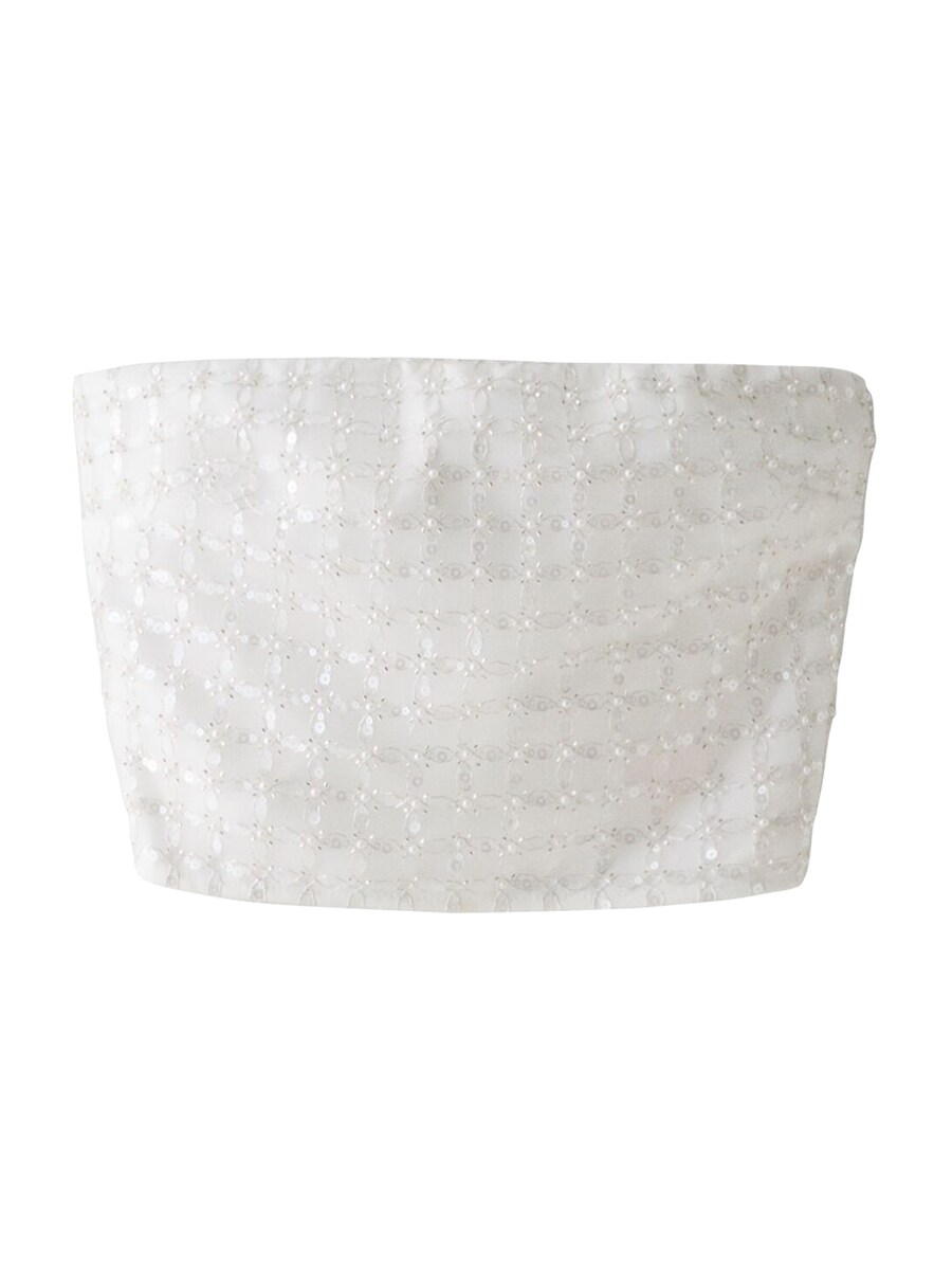 Топ Bershka, белый
Топ Bershka, белый