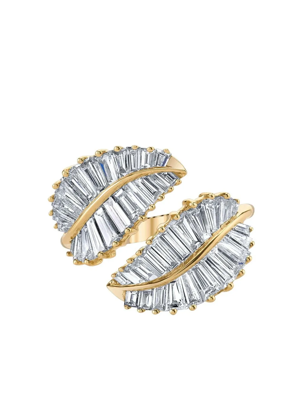 Кольцо из желтого золота с бриллиантами Anita Ko, золотой