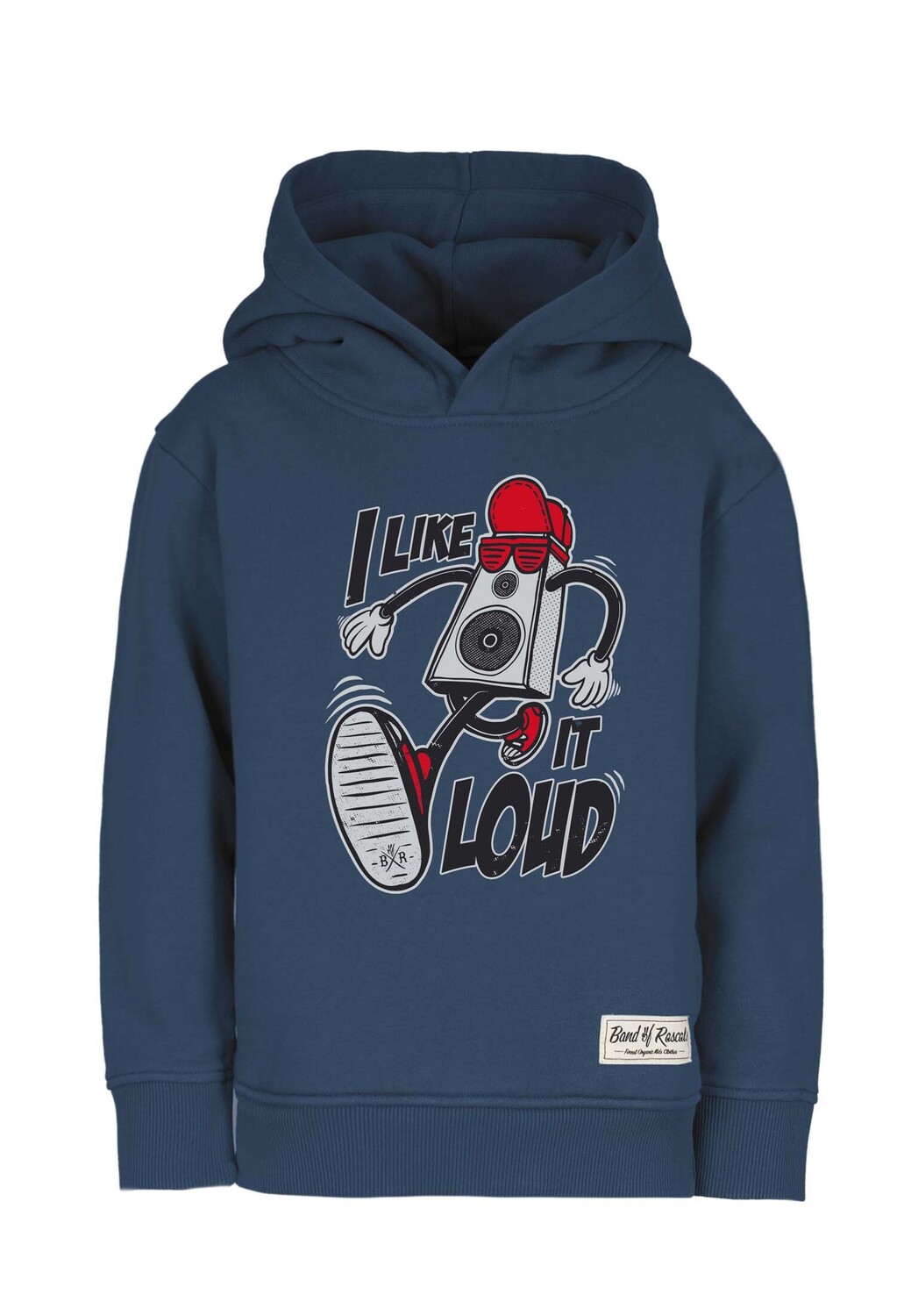 Пуловер Band of Rascals Kapuzen Loud, синий
Пуловер Band of Rascals Kapuzen Loud, синий