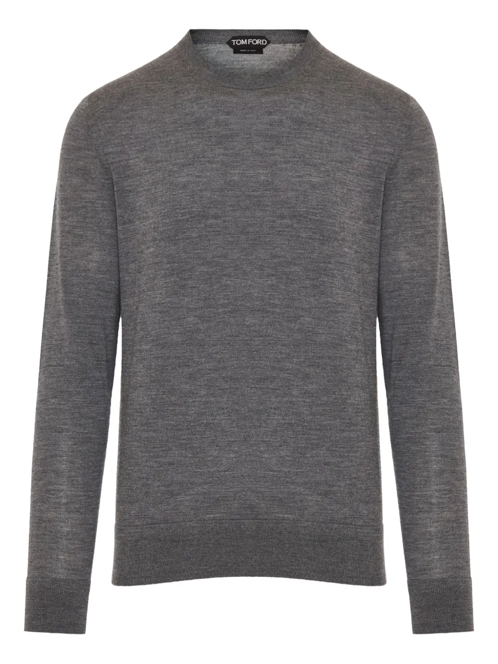 Шерстяной свитер с круглым вырезом TOM FORD, серый
Шерстяной свитер с круглым вырезом TOM FORD, серый