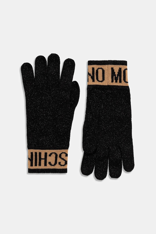 Перчатки из смесовой шерсти Moschino, черный
Перчатки из смесовой шерсти Moschino, черный