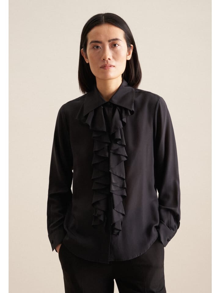 Блуза Seidensticker Regular, черный
Блуза Seidensticker Regular, черный