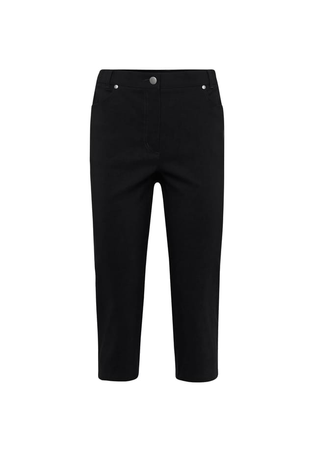 Короткий размер: суперэластичные брюки-капри Carla Goldner, черный
Короткий размер: суперэластичные брюки-капри Carla Goldner, черный