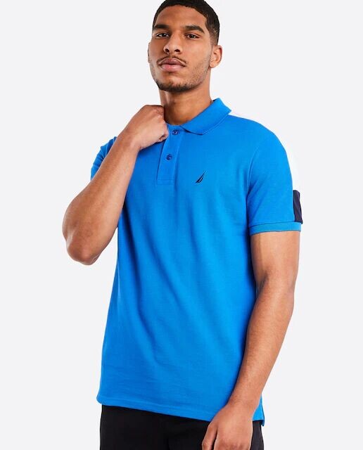 Мужская рубашка-поло стандартного кроя с короткими рукавами Nautica, синий
Мужская рубашка-поло стандартного кроя с короткими рукавами Nautica, синий