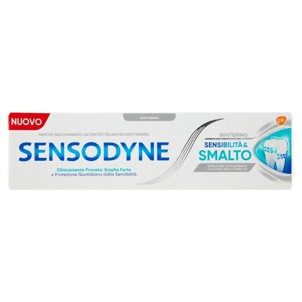 Отбеливающая зубная паста для чувствительных зубов - 75 мл Sensodyne
Отбеливающая зубная паста для чувствительных зубов - 75 мл Sensodyne