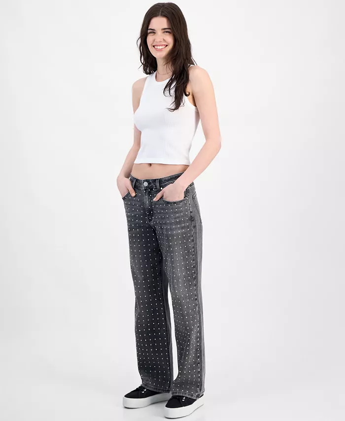 Джинсы широкие с заклепками для юниоров Superjene, черный
Джинсы широкие с заклепками для юниоров Superjene, черный