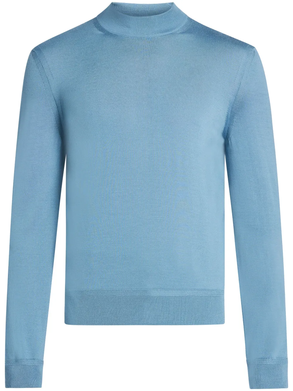 Шерстяной джемпер с высоким воротником TOM FORD, синий
Шерстяной джемпер с высоким воротником TOM FORD, синий