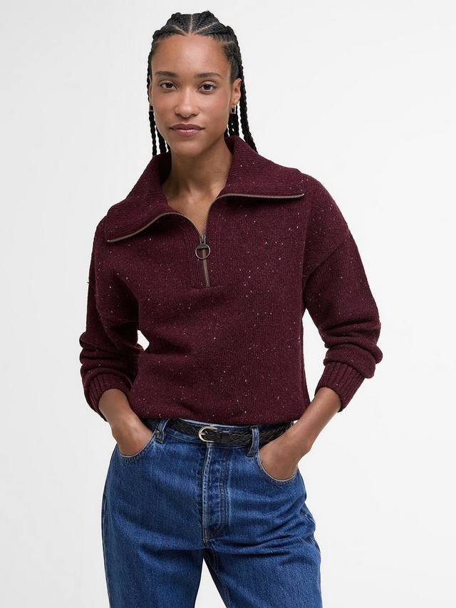 Лавенсдейл оверсайз джемпер с полумолнией из шерстяной смеси Barbour
Лавенсдейл оверсайз джемпер с полумолнией из шерстяной смеси Barbour