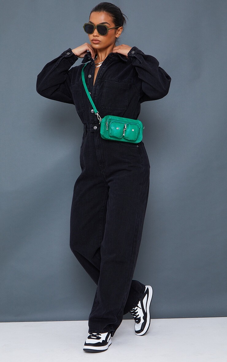 PrettyLittleThing Выстиранный черный джинсовый комбинезон оверсайз
PrettyLittleThing Выстиранный черный джинсовый комбинезон оверсайз