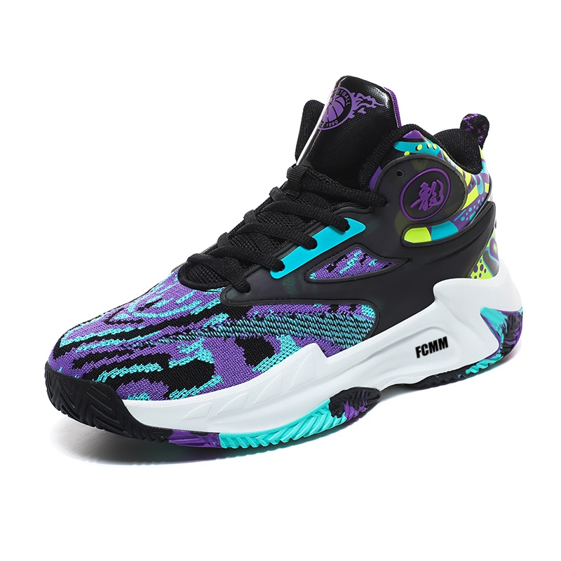Противоскользящие и дышащие детские баскетбольные кроссовки FCMM, фиолетовый
Противоскользящие и дышащие детские баскетбольные кроссовки FCMM, фиолетовый