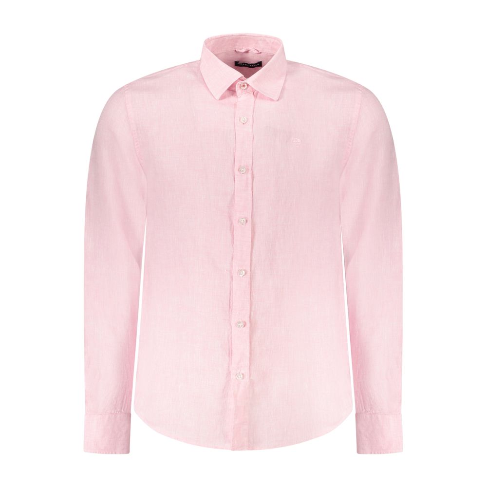 Розовая льняная рубашка North Sails, розовый
Розовая льняная рубашка North Sails, розовый