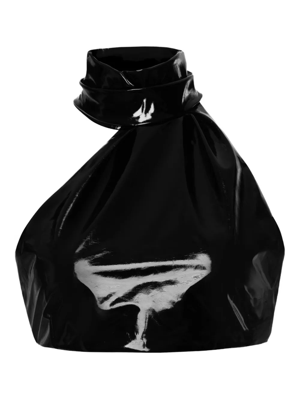 Асимметричный топ с высоким воротом Lika, черный
Асимметричный топ с высоким воротом Lika, черный