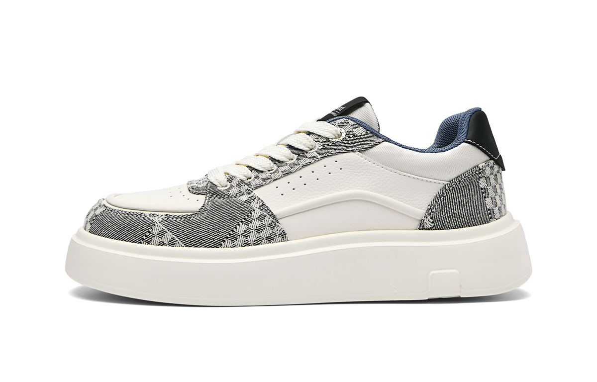 HLA Низкие скейтерские кроссовки мужские бело-черные, цвет White Black
HLA Низкие скейтерские кроссовки мужские бело-черные, цвет White Black