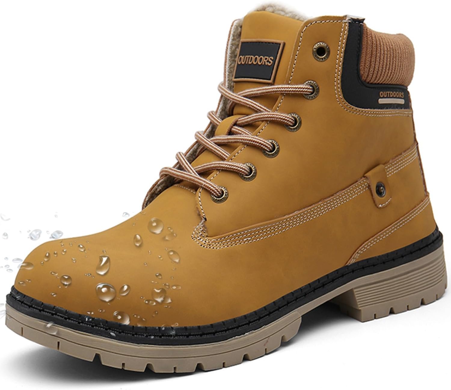 Зимние ботинки Eagsouni для мужчин и женщин, теплые с меховой подкладкой, короткие ботильоны для походов, трекинга, трейлового восхождения, шнуровка, противоскользящие, водонепроницаемые, рабочие, для активного отдыха и трекинга, коричневый
Зимние ботинки Eagsouni для мужчин и женщин, теплые с меховой подкладкой, короткие ботильоны для походов, трекинга, трейлового восхождения, шнуровка, противоскользящие, водонепроницаемые, рабочие, для активного отдыха и трекинга, коричневый