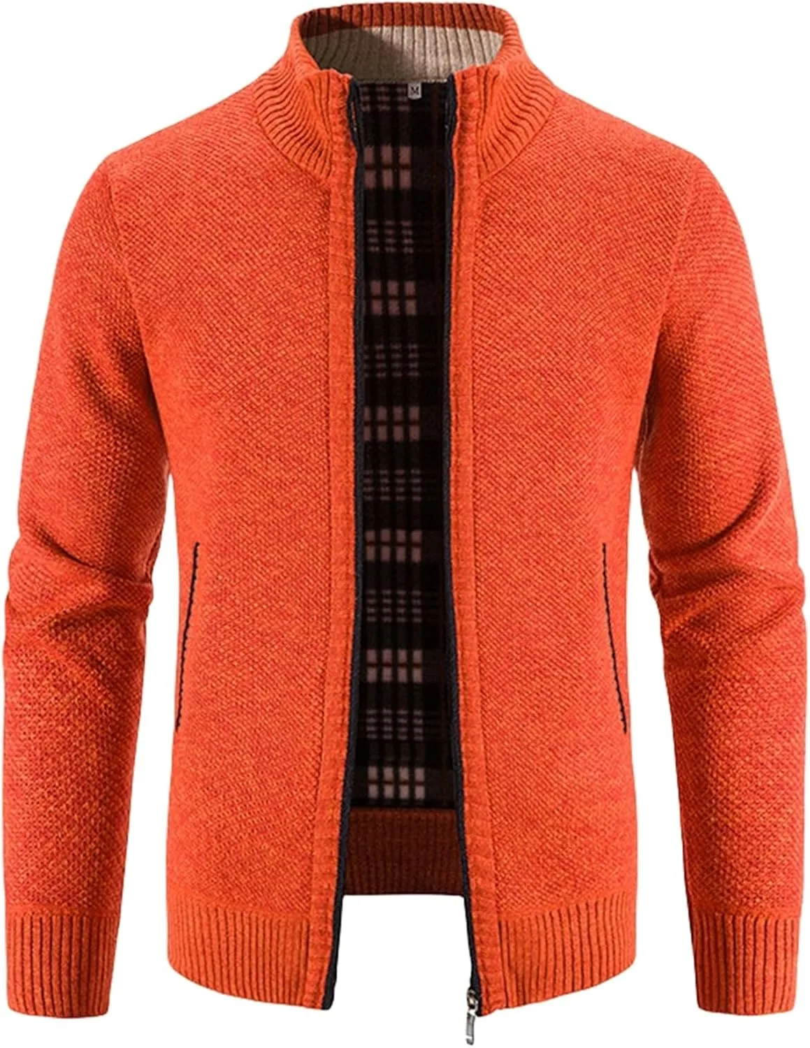 Толстый кардиган Casual Stand Collar с молнией evzosrz
Толстый кардиган Casual Stand Collar с молнией evzosrz