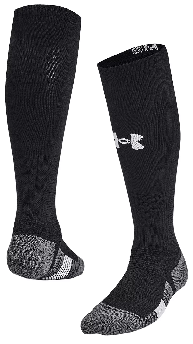 Носки Under Armour Youth Team OTC, черный/серый/белый 
Носки Under Armour Youth Team OTC, черный/серый/белый