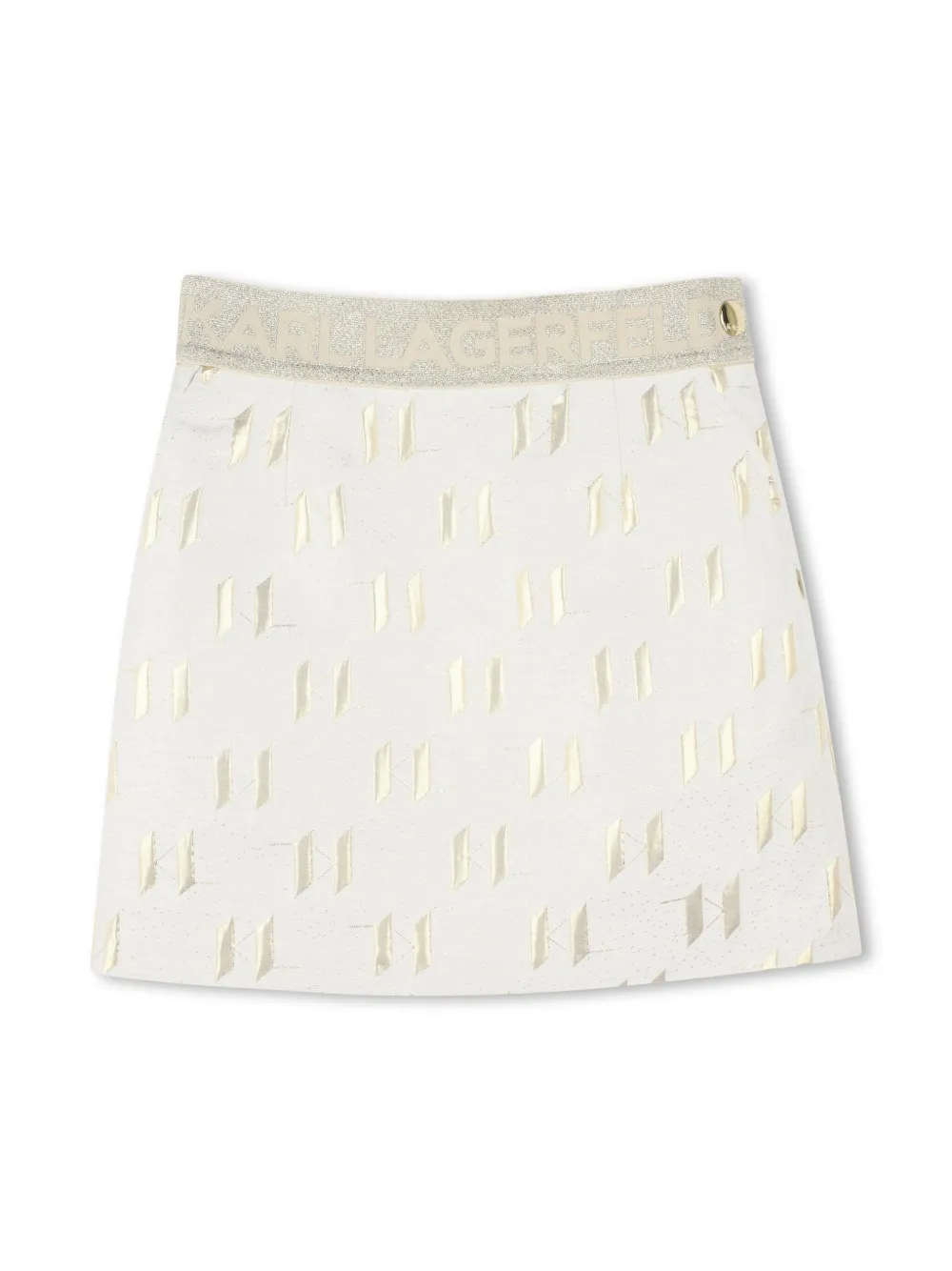 Жаккардовая юбка мини с монограммой KARL LAGERFELD KIDS, белый
Жаккардовая юбка мини с монограммой KARL LAGERFELD KIDS, белый