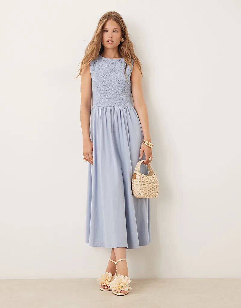 Платье миди с присборенным лифом от Nobody's Child Billie пыльно-синего цвета
Платье миди с присборенным лифом от Nobody's Child Billie пыльно-синего цвета