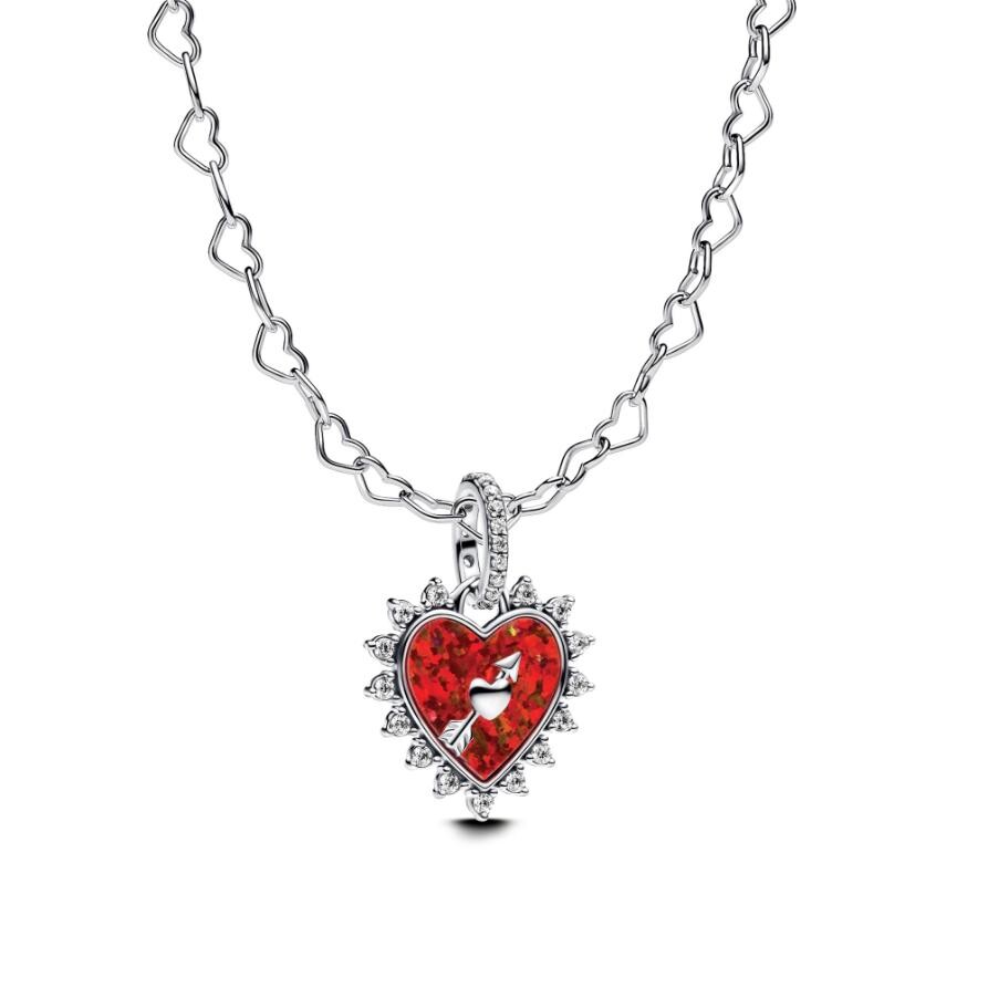 Подарочный набор Pandora Spinnable Arrow Heart Charm Necklace, стерлинговое серебро
Подарочный набор Pandora Spinnable Arrow Heart Charm Necklace, стерлинговое серебро