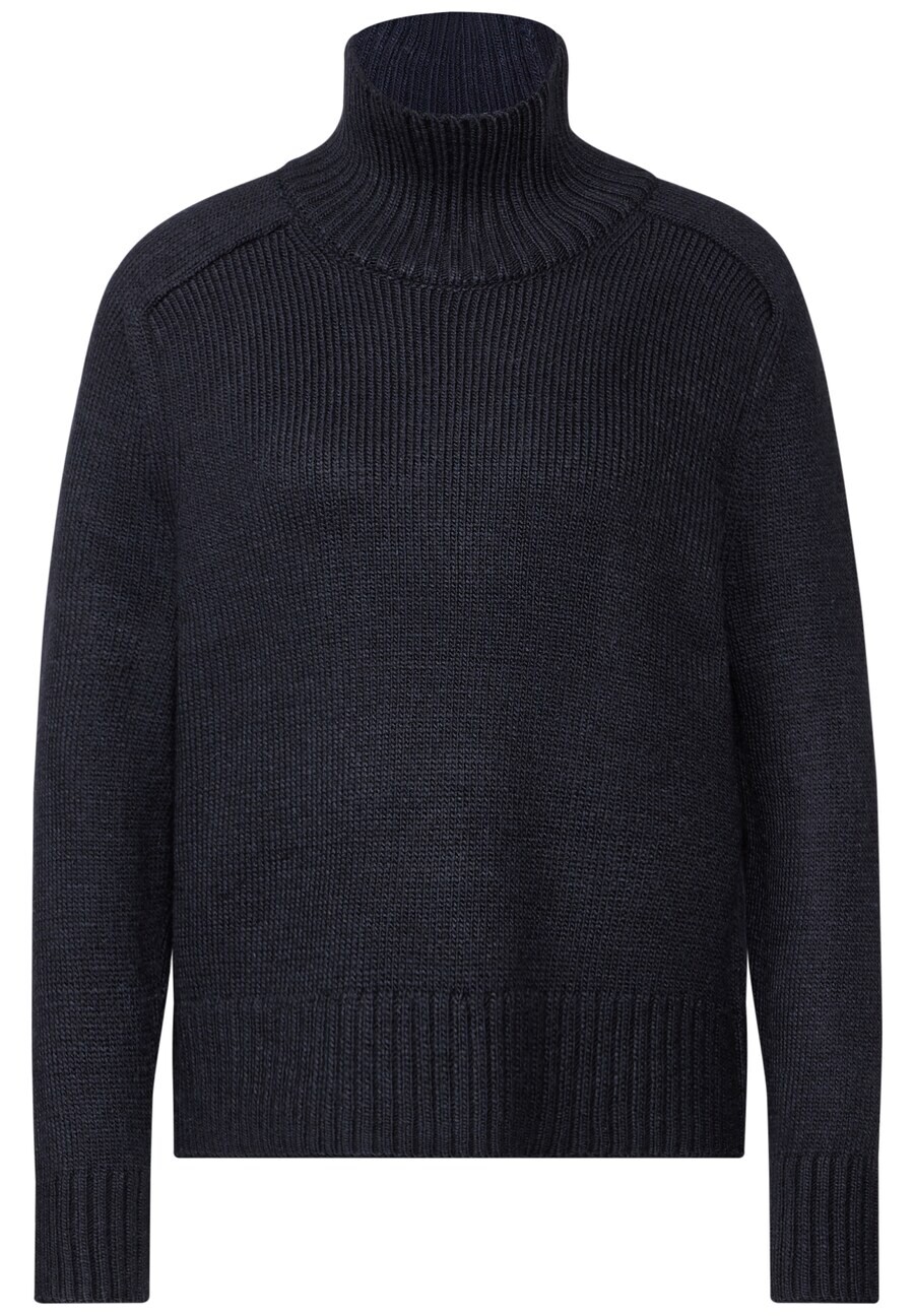 Водолазка Street One Studio Sweater, темно-синий 
Водолазка Street One Studio Sweater, темно-синий