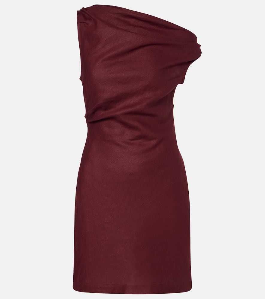 Платье-мини из льна с драпировкой Faithfull, Bordeaux
Платье-мини из льна с драпировкой Faithfull, Bordeaux
