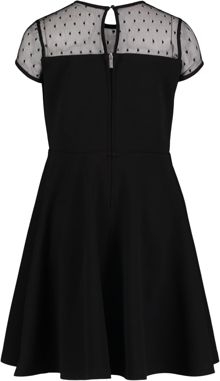 Платье для вечеринки без рукавов Calvin Klein для девочек, облегающий силуэт, круглый вырез и застежка-молния сзади, Black Dot
Платье для вечеринки без рукавов Calvin Klein для девочек, облегающий силуэт, круглый вырез и застежка-молния сзади, Black Dot