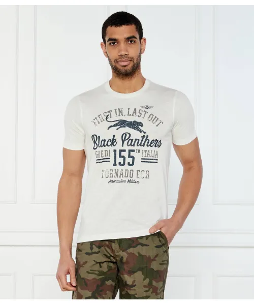 Футболка Regular fit Aeronautica Militare, белый 
Футболка Regular fit Aeronautica Militare, белый